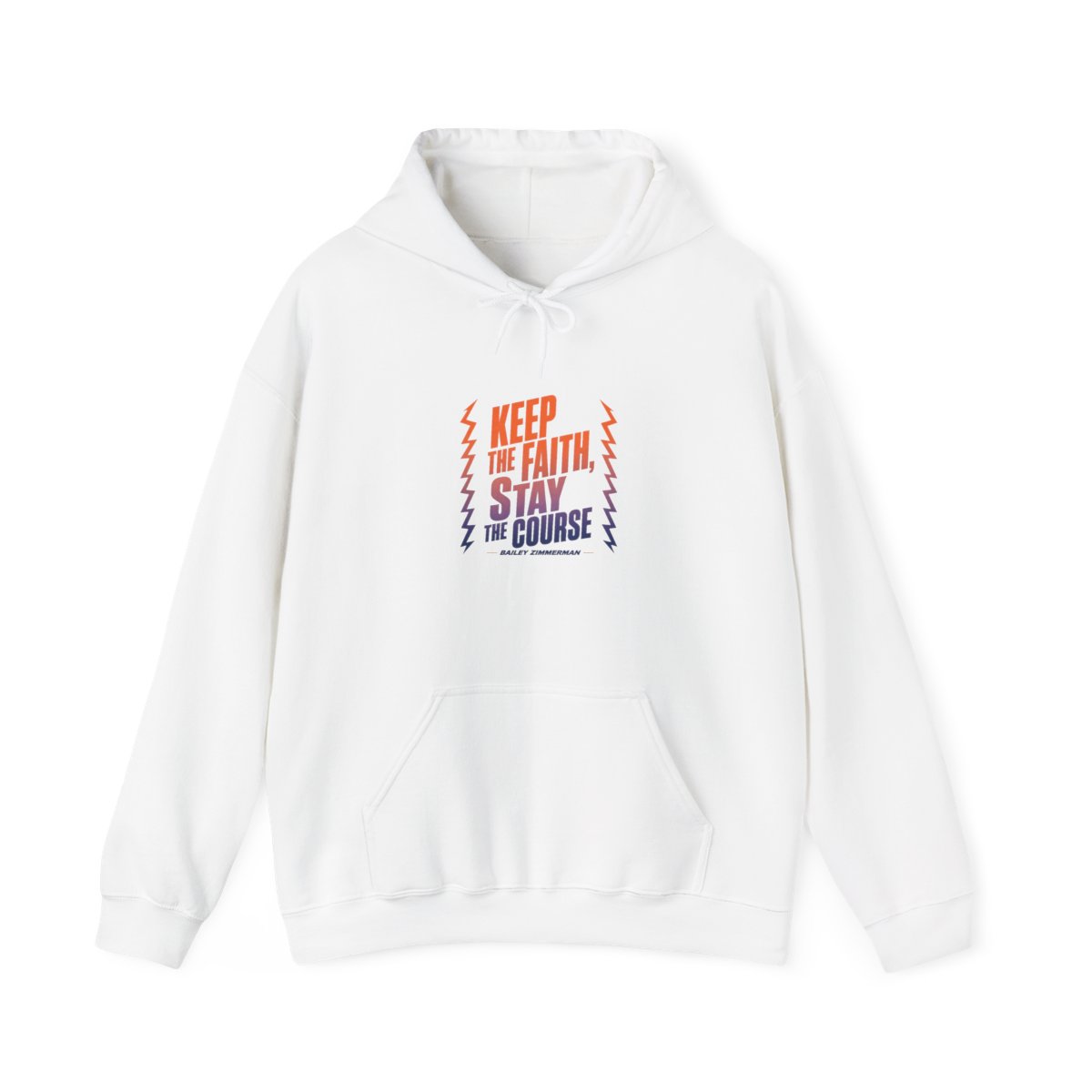Bailey Zimmerman "Keep the faith, stay the course" Hoodie