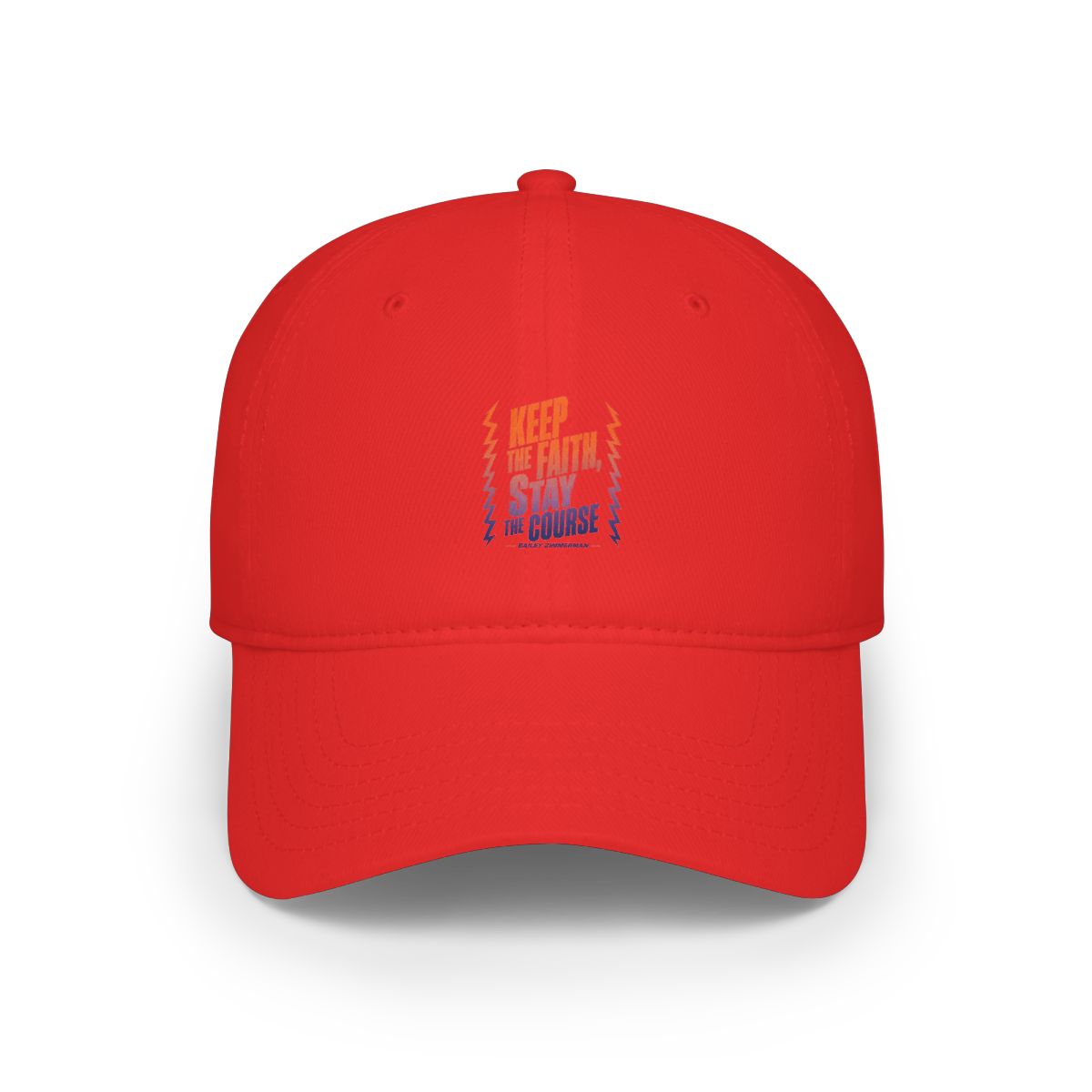 Bailey Zimmerman "Keep the faith, stay the course" Hat - alternate angle 2, merchandise