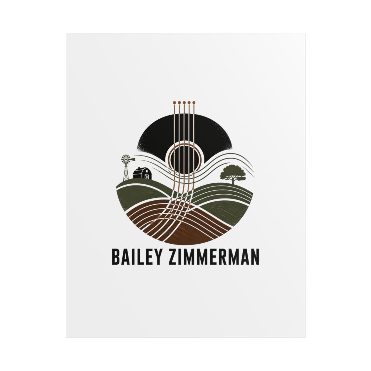 Bailey Zimmerman "country roots and modern edge" Poster - alternate angle 1, merchandise