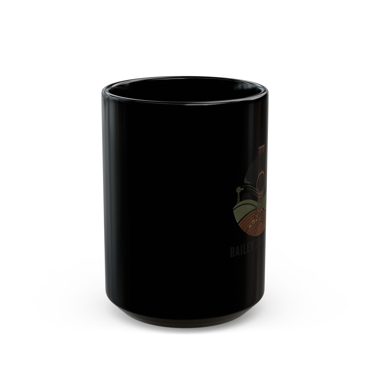Bailey Zimmerman "country roots and modern edge" Black Mug - alternate angle 2, merchandise