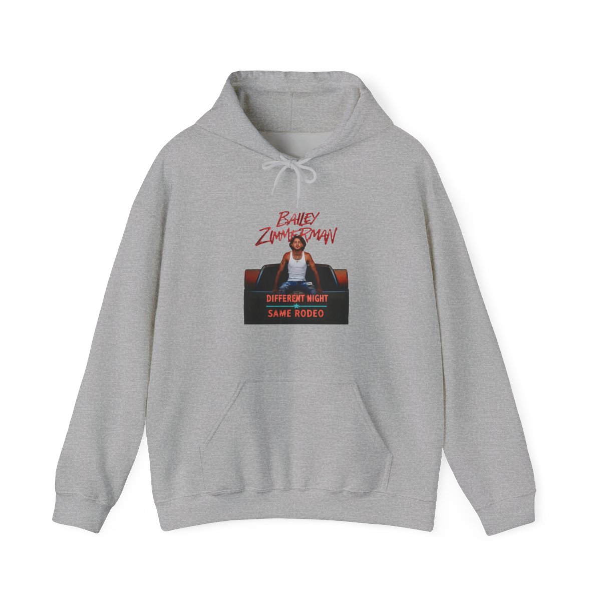 Bailey Zimmerman Different Night Same Rodeo Tour 2026 Shirt, Bailey Zimmerman Fan Gift Hoodie - Official Hoodies merchandise