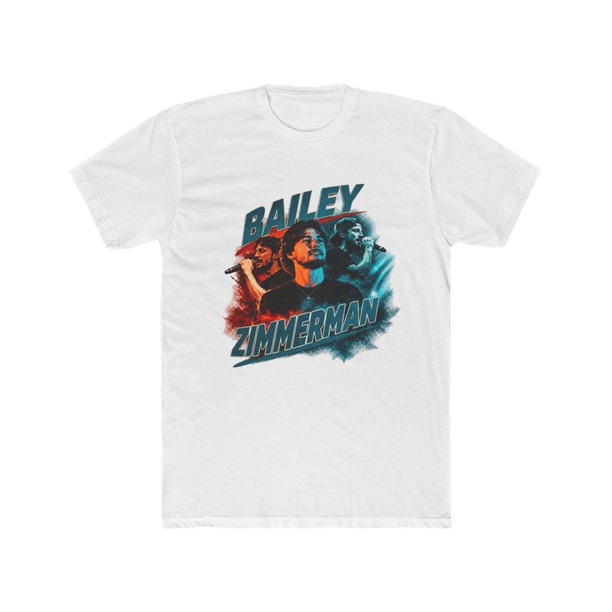 Bailey Zimmerman Retro Country Music Graphic T Shirt